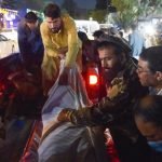 US service personnel were murdered in an airport strike in Afghanistan.