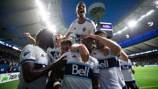 Whitecaps get emphatic win over RSL in 1st game under new interim coach | CBC Sports