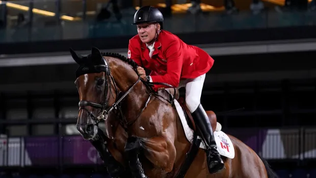 Canada's Mario Deslauriers finishes 5th at CP International at Spruce Meadows | CBC Sports