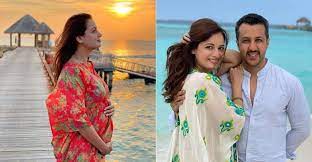 Dia Mirza first travel after becoming a mother