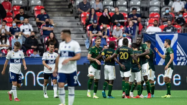 Whitecaps see franchise record 10-game unbeaten streak end with loss to Timbers | CBC Sports
