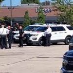 Workers at a Tennessee grocery store