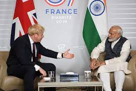 Boris Johnson contacts Prime Minister Modi. Afghanistan and the recognition of an Indian vaccine certificate are discussed.