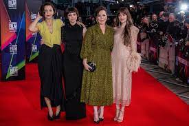 Dakota Johnson’s Bejeweled Gucci Dress at London Film Festival