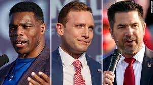 Trump endorsed Herschel Walker, Max Miller, and Sean Parnell. They're now facing scrutiny over their pasts