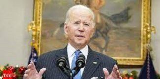 Biden advises people not to panic about the latest COVID variant.