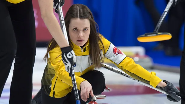 Tracy Fleury continues the winning streak at the Olympic curling trials.