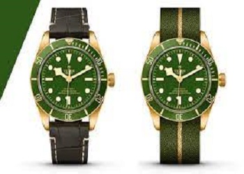 Green watches are becoming more popular.