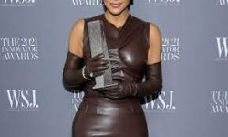 Kim Jones Saves Kim Kardashian West at the Wall Street Journal's Innovator Awards