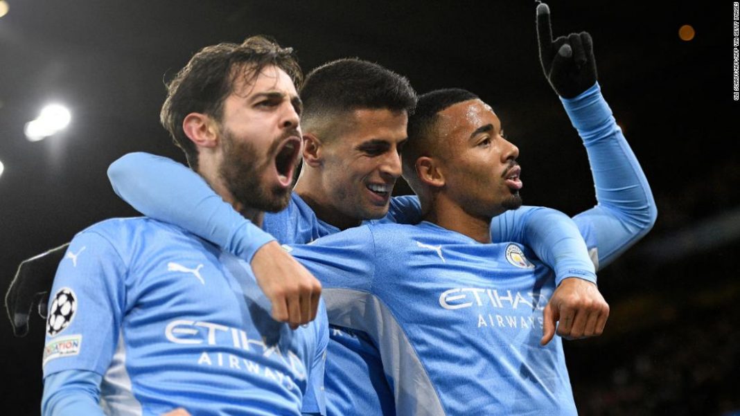 In Manchester, City defeats Paris Saint-Germain