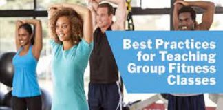 Teaching group fitness classes require proficiency in skills.