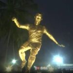 Cristiano Ronaldo: Not for the first time a statue of