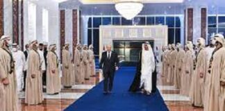 Israeli Prime Minister Naftali Bennett is visiting the United Arab Emirates.