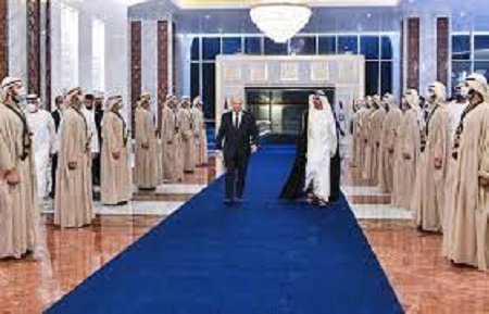 Israeli Prime Minister Naftali Bennett is visiting the United Arab Emirates.