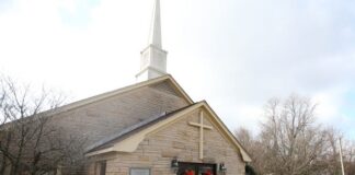 A Kentucky church reopened after the tornado.
