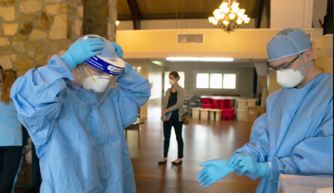 Northeast states deploy National Guard due to Pandemics.