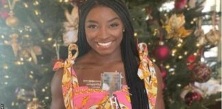 Simone Biles was given a Lifetime Achievement award.