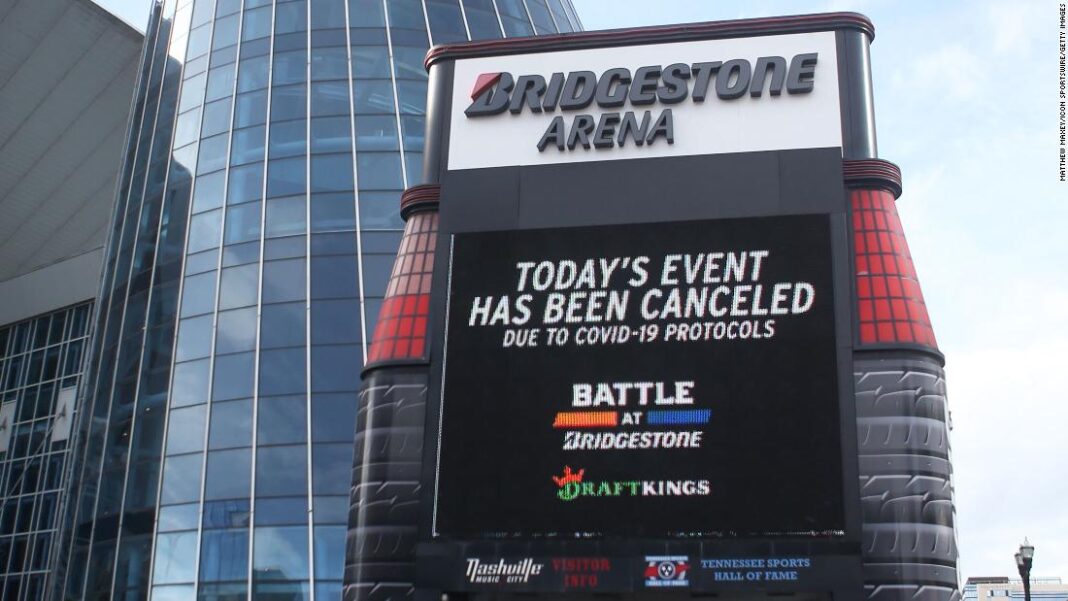 Sports are cancelled because of new Covid-19.