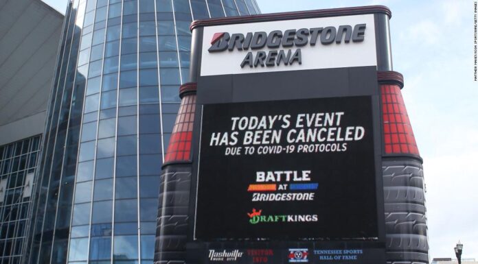 Sports are cancelled because of new Covid-19.