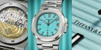 Tiffany's Blue Patek Philippe Nautilus Watch