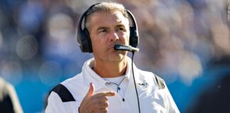 Urban Meyer was fired as head coach of the Jacksonville Jaguars