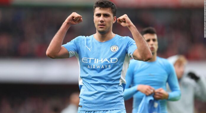 Arsenal vs. Manchester City: Rodri seals win for Premier League leader in controversial thriller