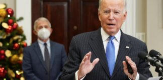 President Joe Biden reassures the vaccinated.