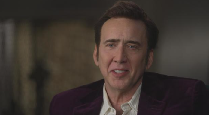 Nicolas Cage is all in: acting, family, and Lamborghini.